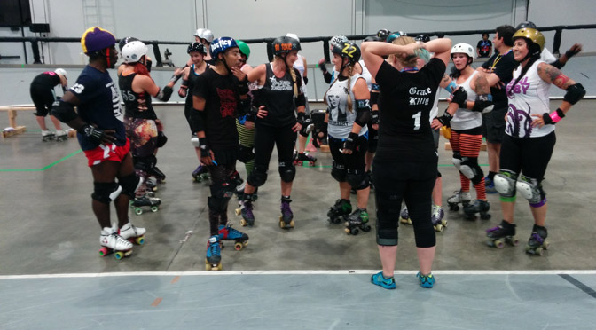 That Time They Played WFTDA Derby on the Banked Track
