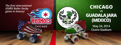 Earlier this year, Chicago hosted the Guadalajara, the Mexican national champions, in a highly publicized USARS game.