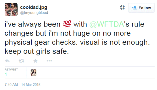 twitter-wftda-gear-check-safety